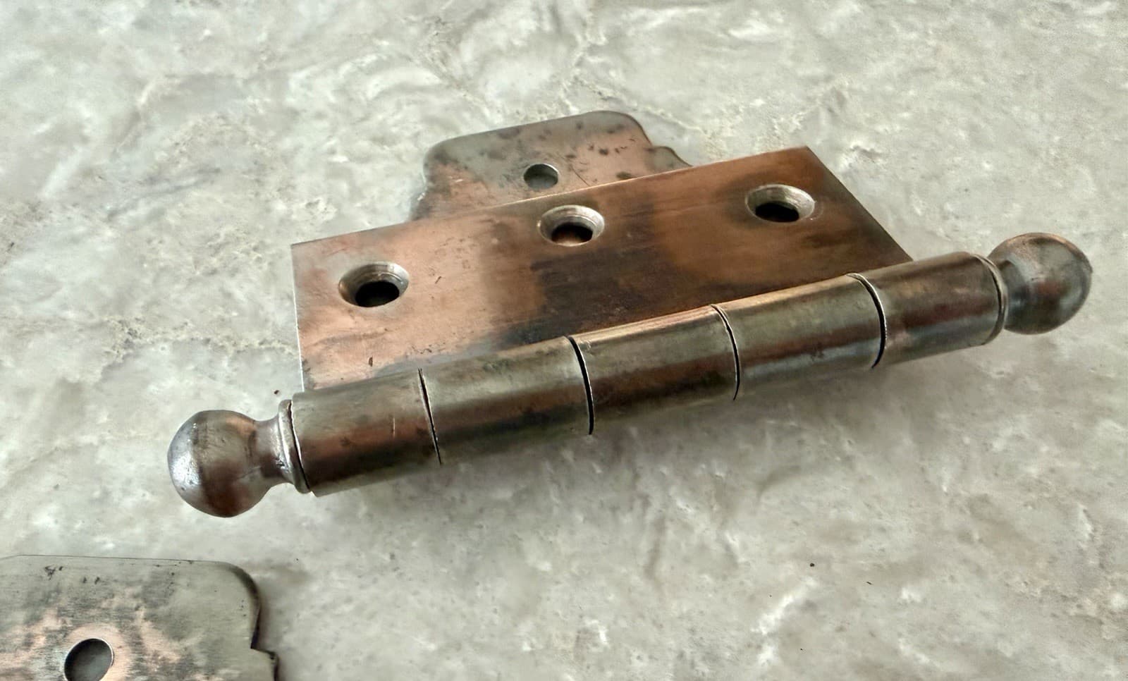 National Mfg 3/4” Offset Door Hinges 4.25” x 3.5” Ball Tip Set of 2 - Thumbnail 17