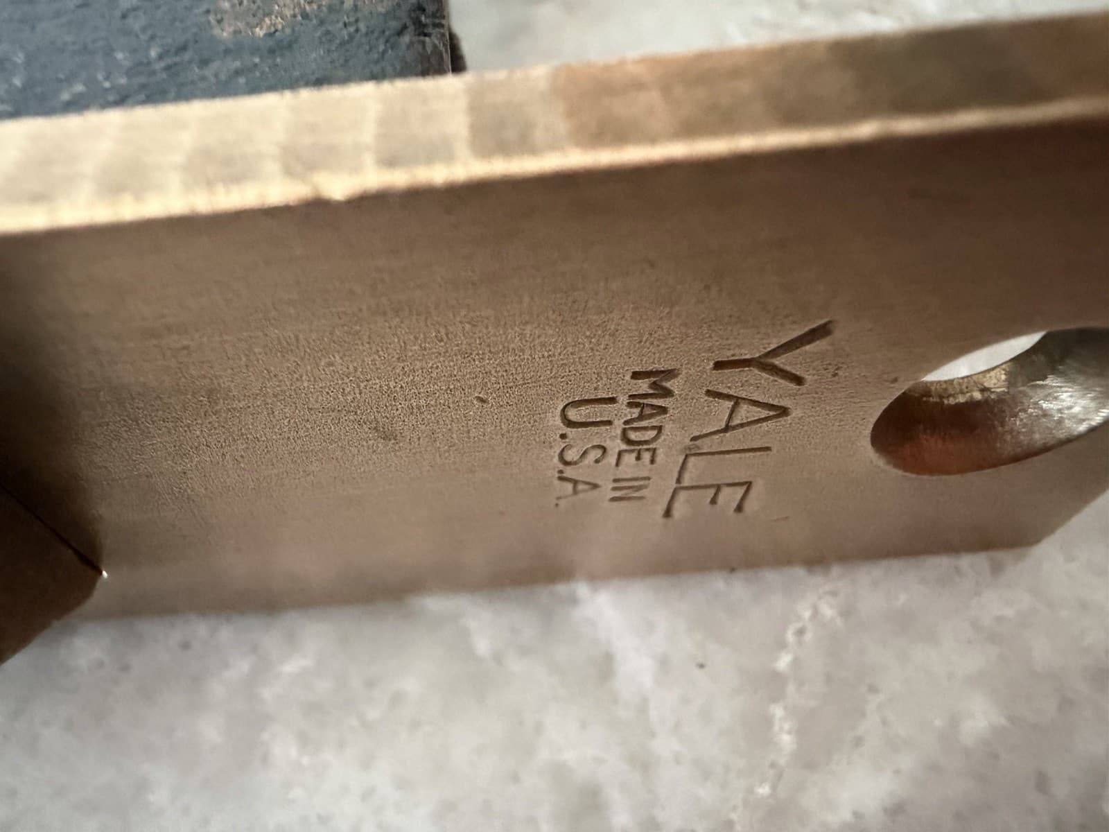 Vintage Yale Brass Passage Mortise Lock Antique Door Hardware - Thumbnail 18