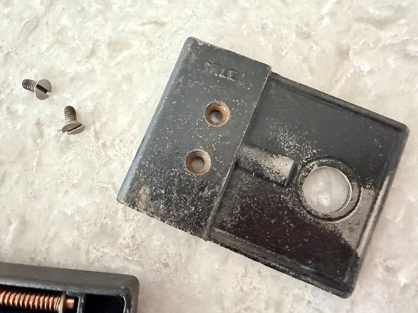 Vintage Yale Brass Passage Mortise Lock Antique Door Hardware - Thumbnail 5