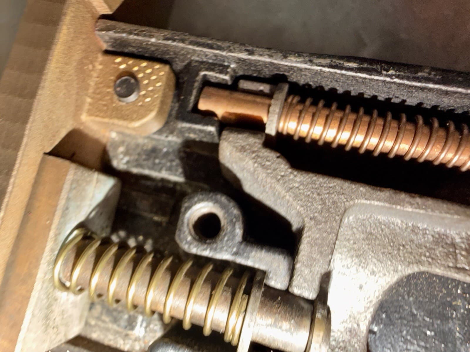 Vintage Yale Brass Passage Mortise Lock Antique Door Hardware - Thumbnail 3