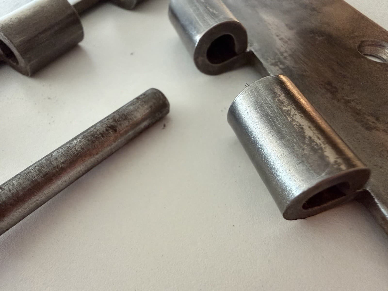 Stanley SW 3.5” Steel Ball Tip Door Hinges Set of 3 Sweetheart Made USA - Thumbnail 17