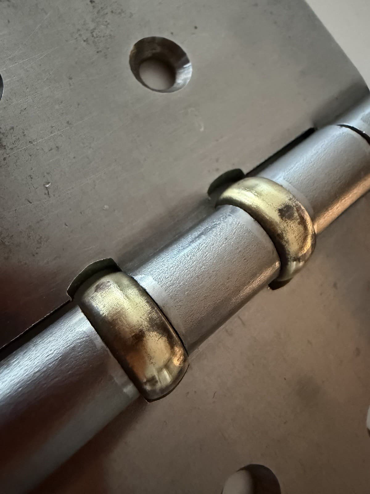 Stanley Ball Bearing Door Hinges 4x4 Steel Ball Tip Made USA Pair - Thumbnail 5