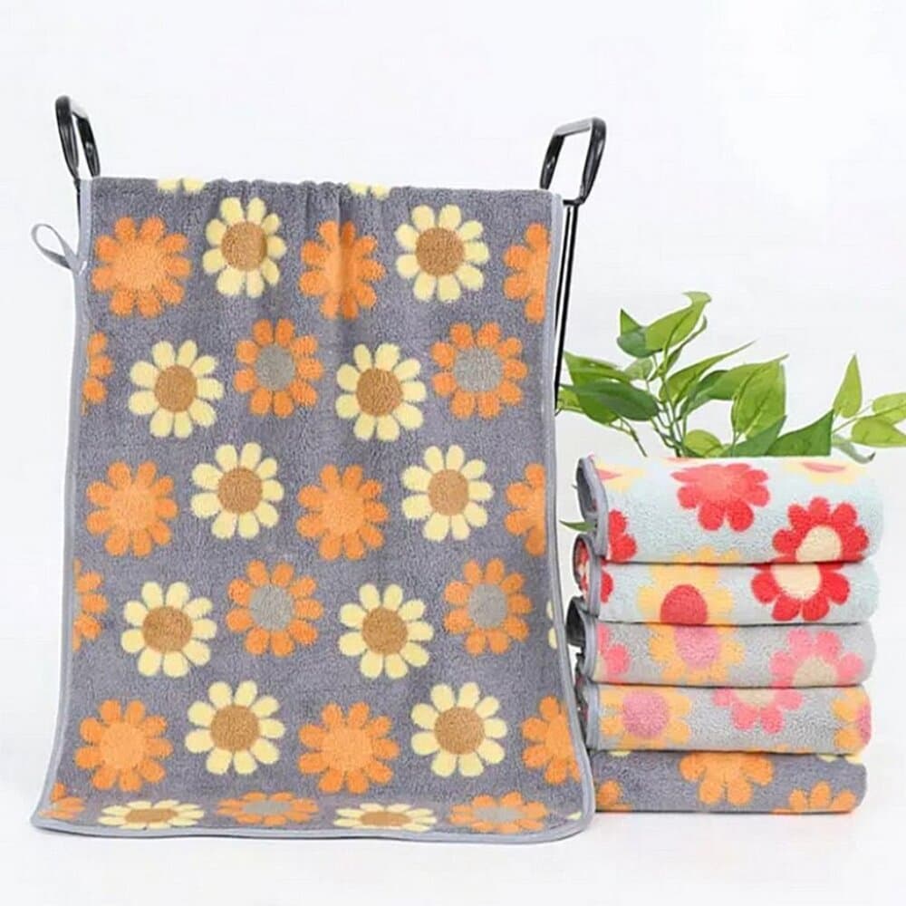 Keylan Blankie Small Dog Blanket Toy Breeds Gray Yellow Flowers Gift Packaged - Thumbnail 3