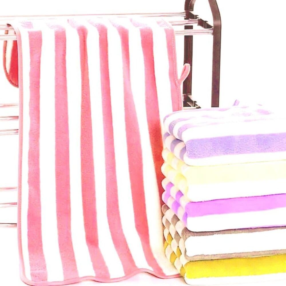 Jules Striped Pink Small Dog Puppy Security Blanket Gift Packaged - Thumbnail 3