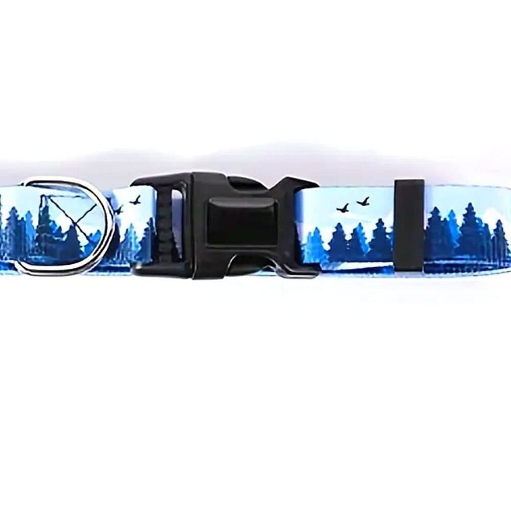 Serene Mountain Adjustable Quick Release D Ring Dog Collar Small Gift Packaged - Thumbnail 4