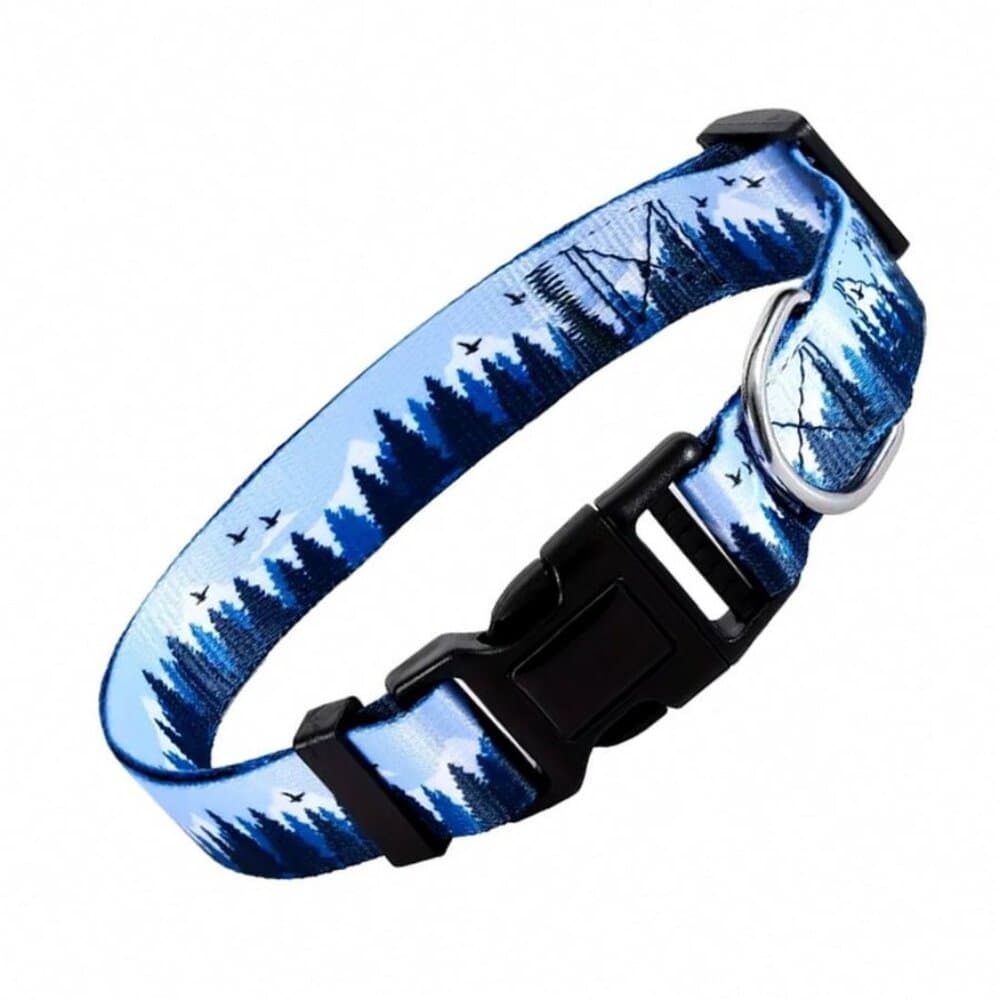 Serene Mountain Adjustable Quick Release D Ring Dog Collar Small Gift Packaged - Thumbnail 12