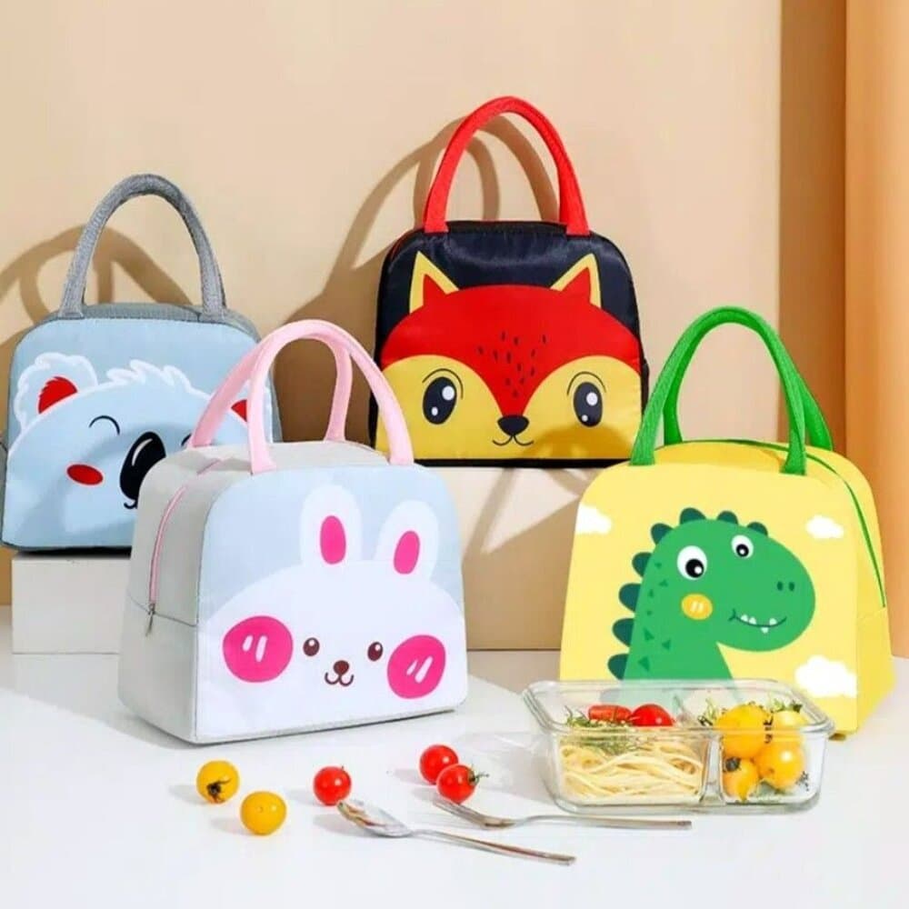 Morgan Sweet Koala Bear Blue Animal Face Insulated Lunch Bag Gift Packaged - Thumbnail 2