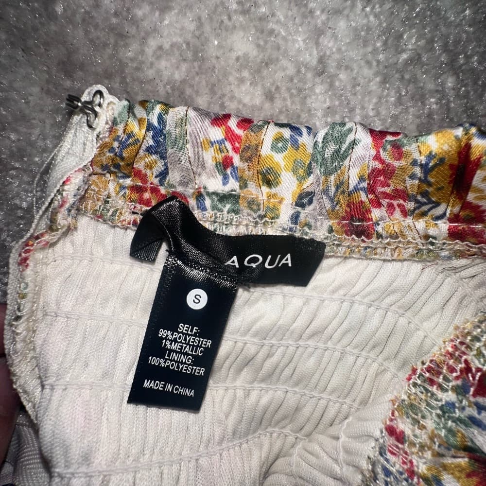 Floral Long-Sleeve Dress by Aqua - Thumbnail 6