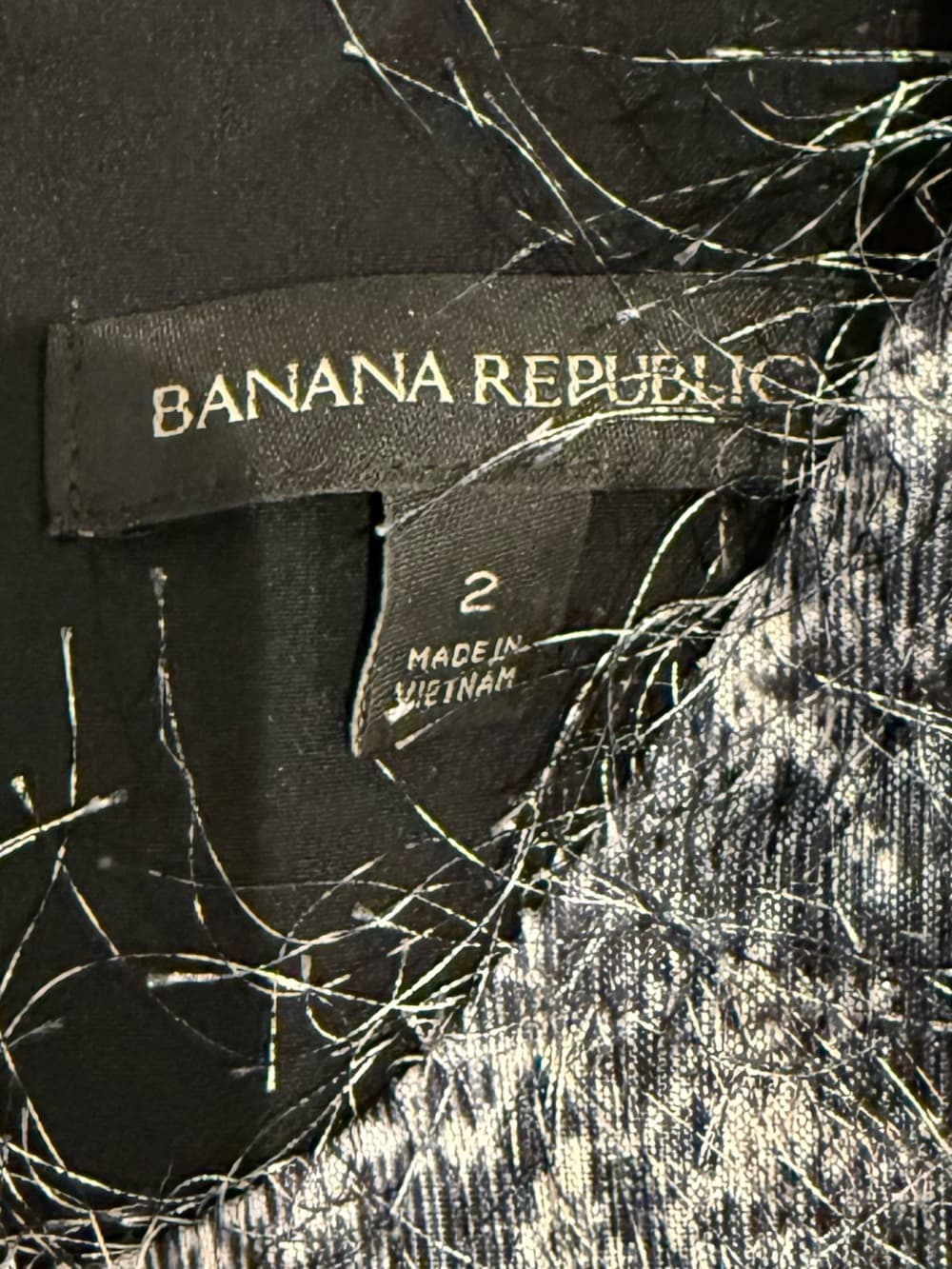 Banana Republic Gray Textured Knit Short-Sleeve Dress - Thumbnail 4