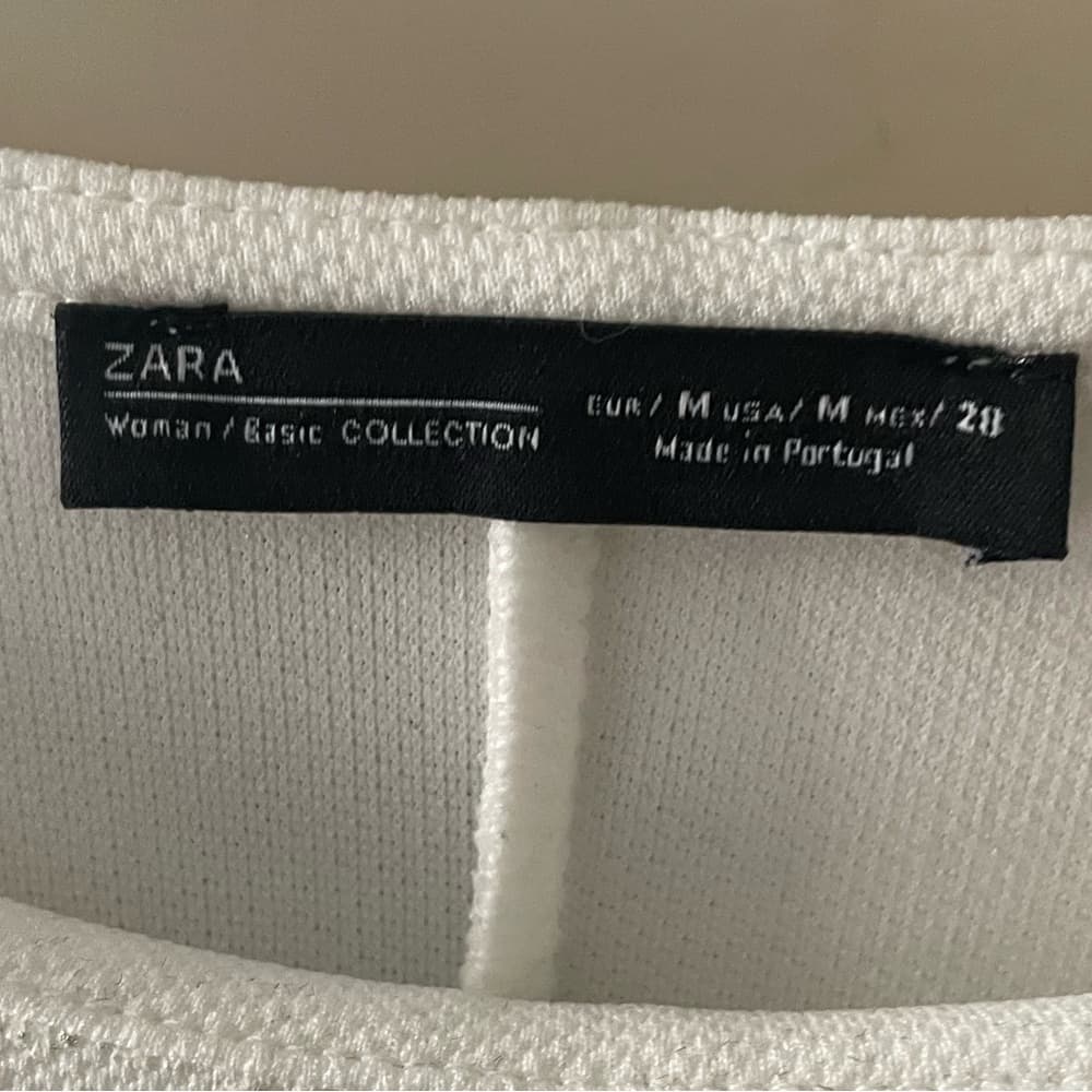 ZARA white snake print dress - Thumbnail 5