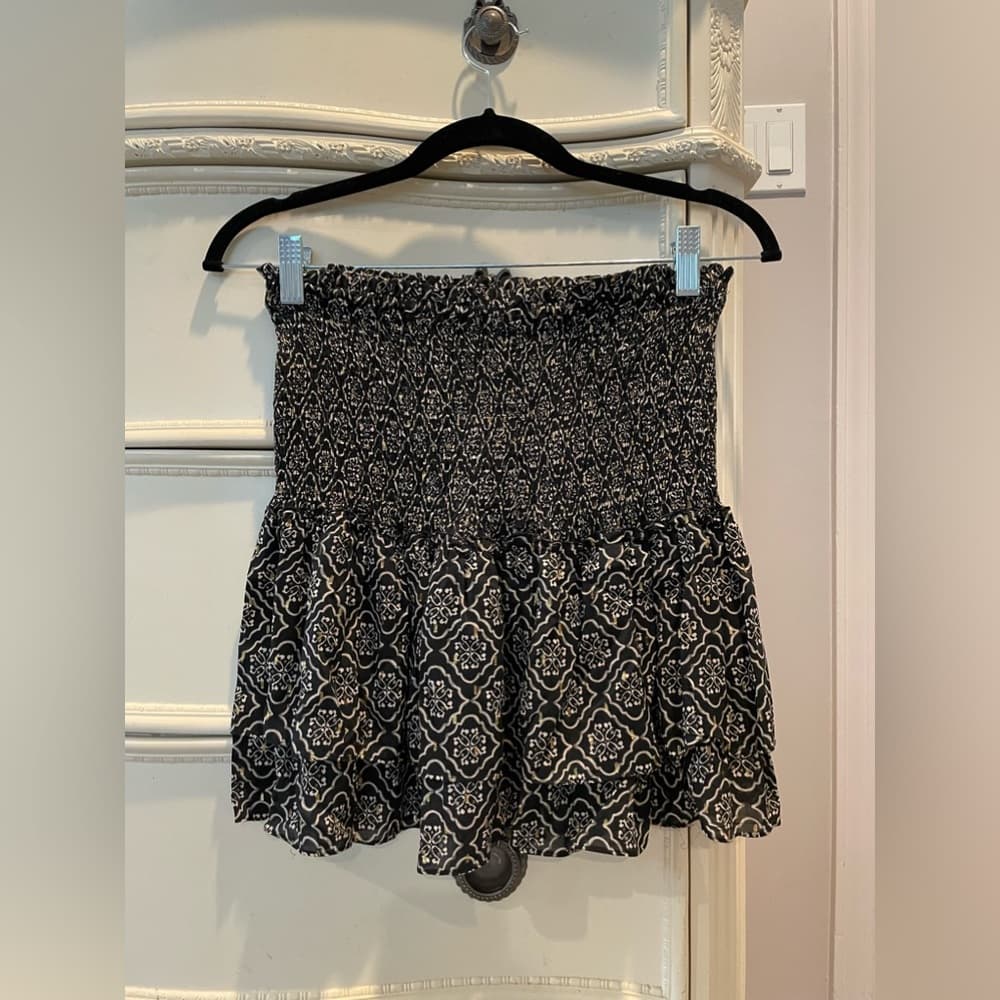 Zara printed mini skirt - Thumbnail 4