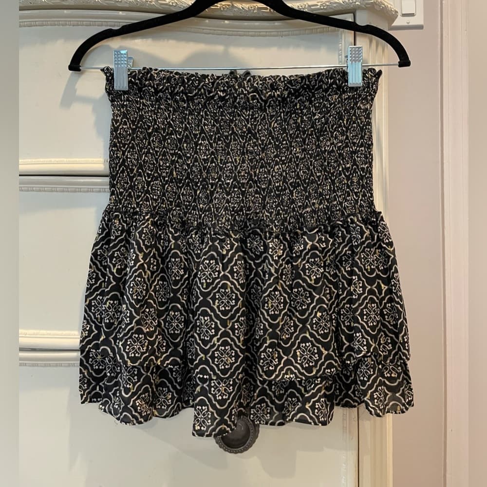 Zara printed mini skirt - Thumbnail 3