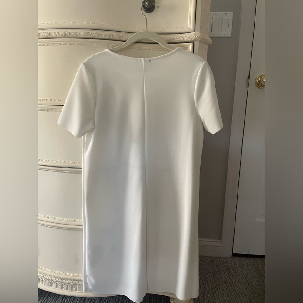 ZARA white snake print dress - Thumbnail 4