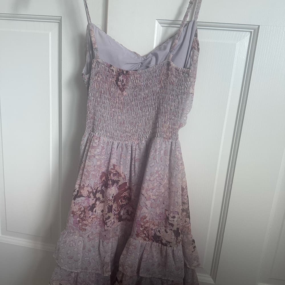 Privy Pink Sundress Sleeveless Cutout Dress - Thumbnail 3