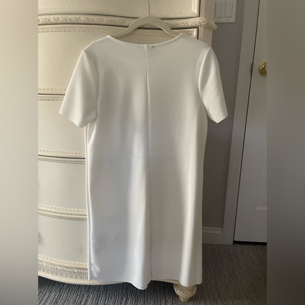 ZARA white snake print dress - Thumbnail 3