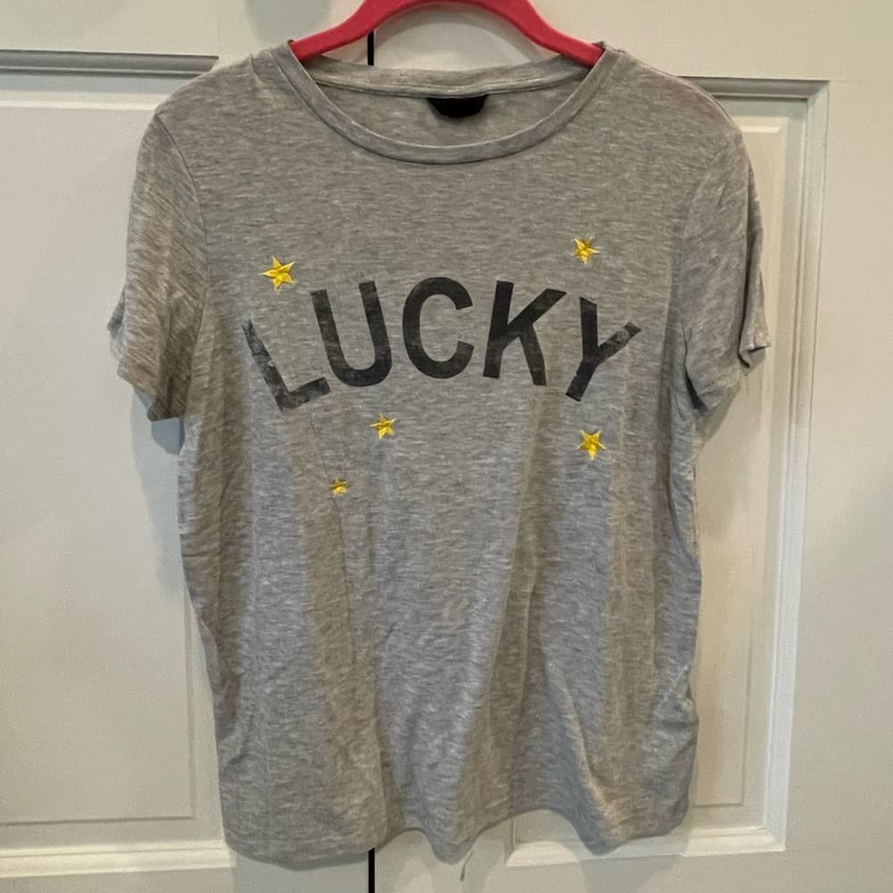 Topshop Lucky Graphic T-Shirt - Thumbnail 3