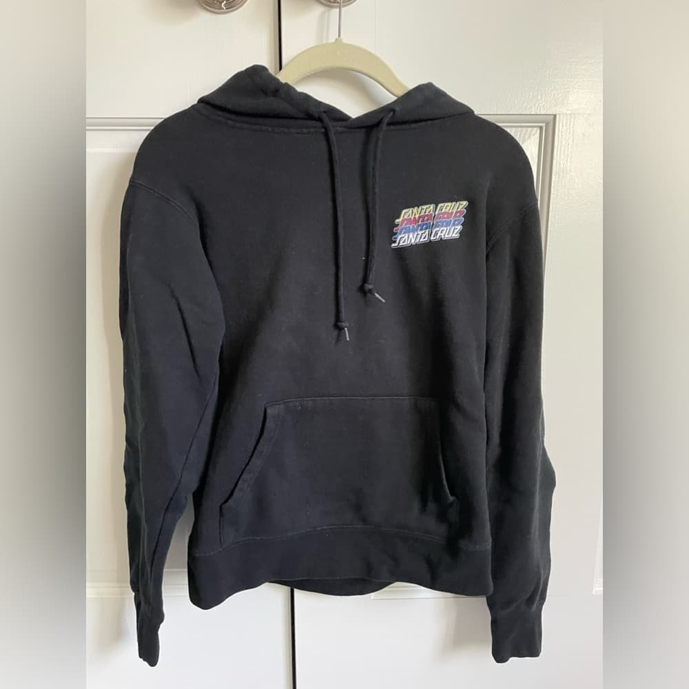 Santa Cruz Black Hoodie - Thumbnail 3