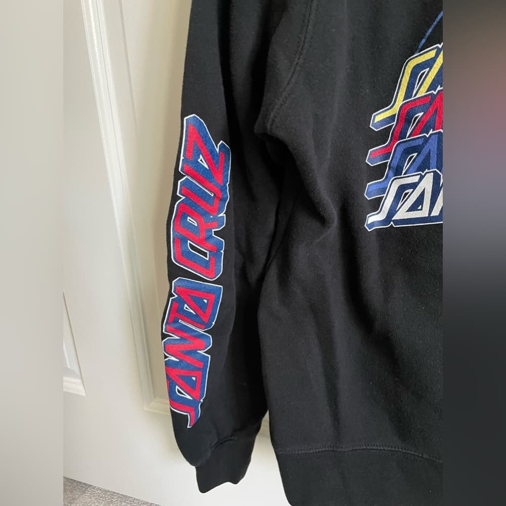 Santa Cruz Black Hoodie - Thumbnail 6