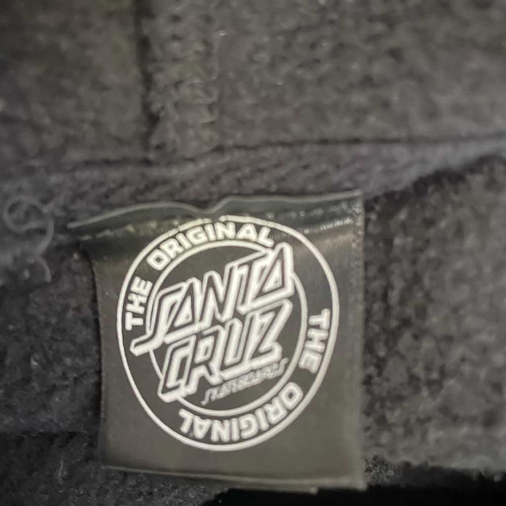 Santa Cruz Black Hoodie - Thumbnail 7
