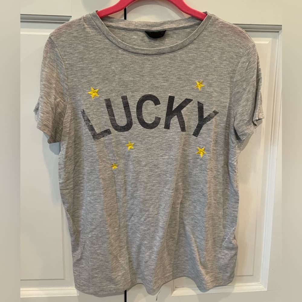 Topshop Lucky Graphic T-Shirt - Thumbnail 2