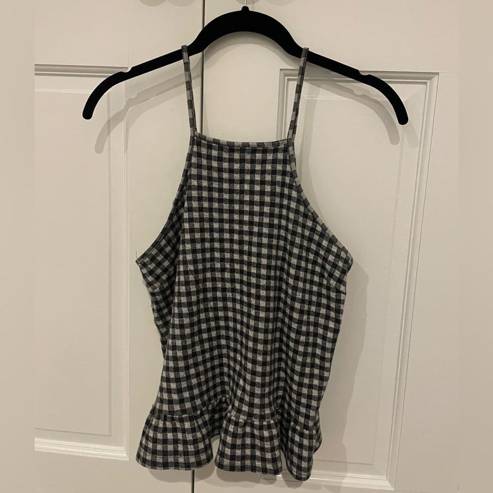 Sugar Lips Gingham Tank Top - Thumbnail 2