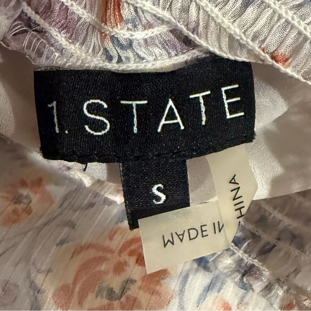1. State Floral Layered Mini Dress - Thumbnail 4