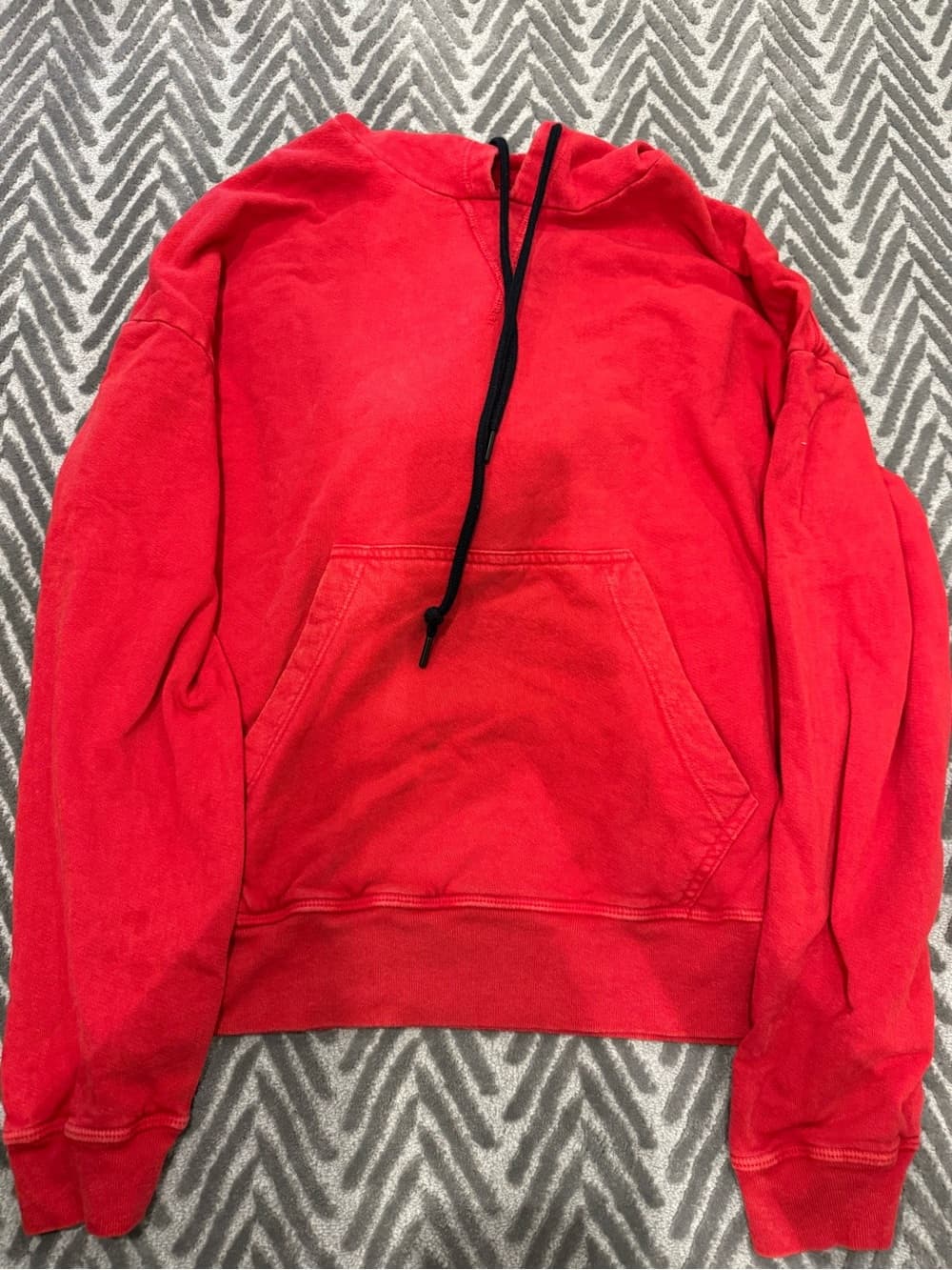 Splits59 Red Hoodie with Black Drawcord - Thumbnail 2