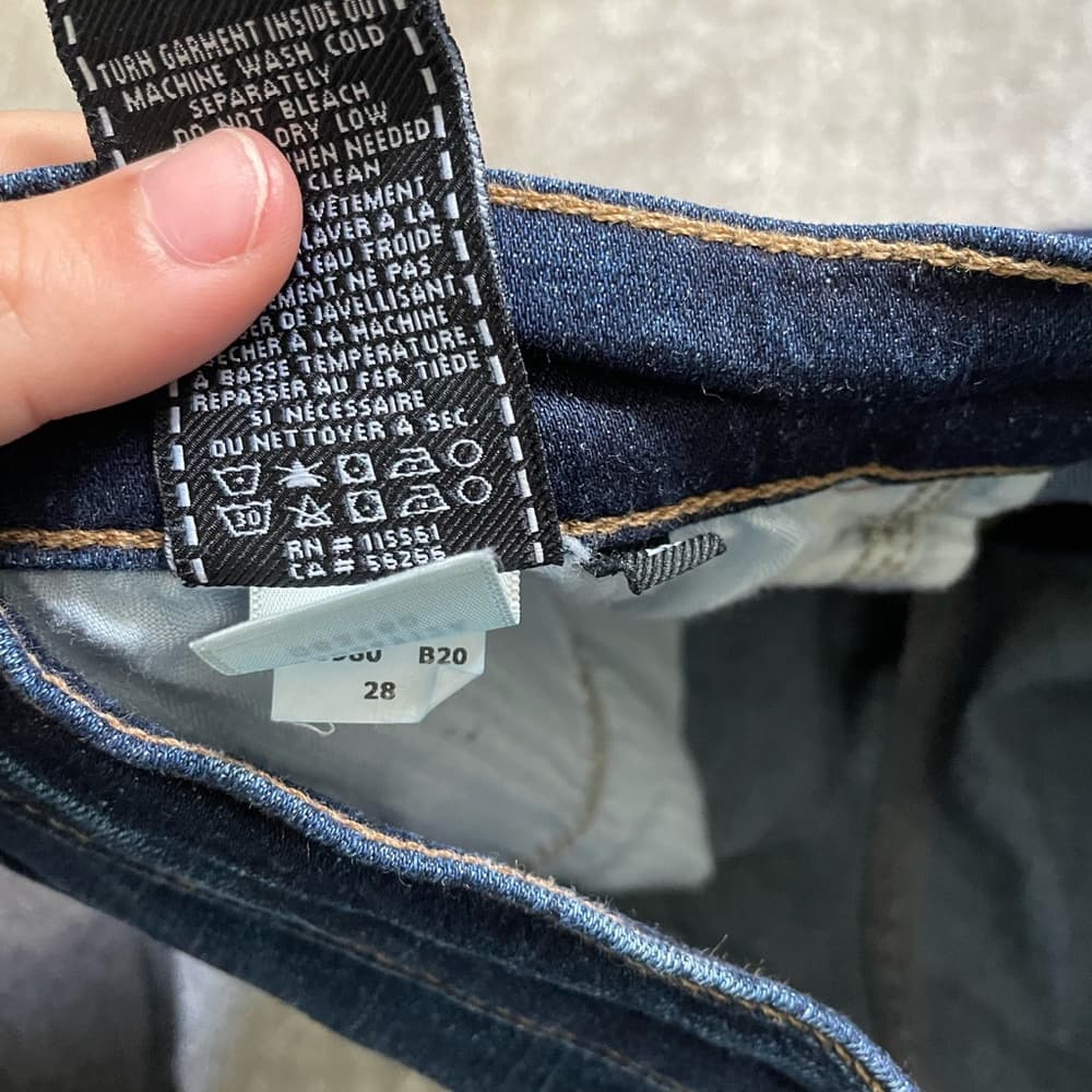 7 For All Mankind Denim Short Size 28 - Thumbnail 6