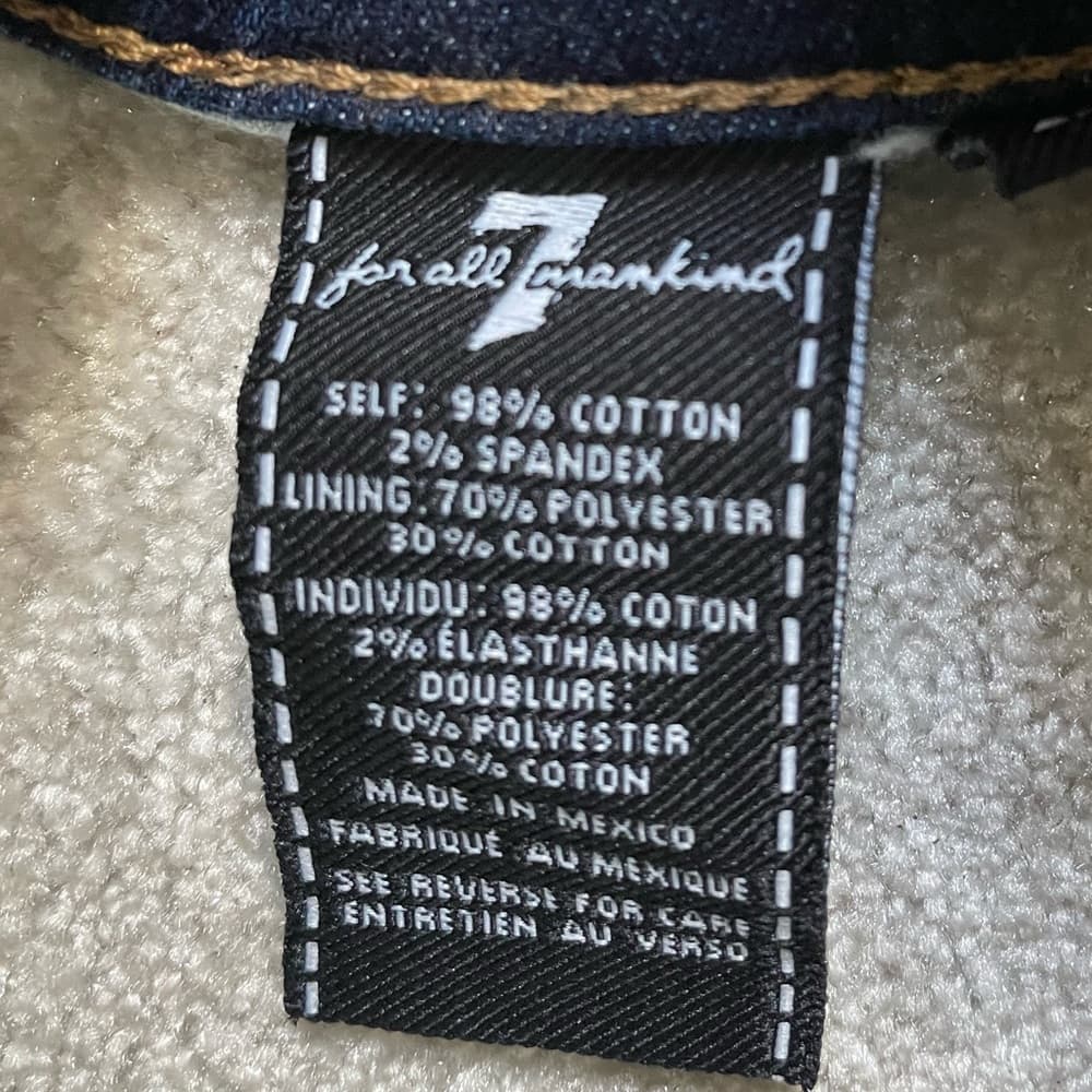 7 For All Mankind Denim Short Size 28 - Thumbnail 5