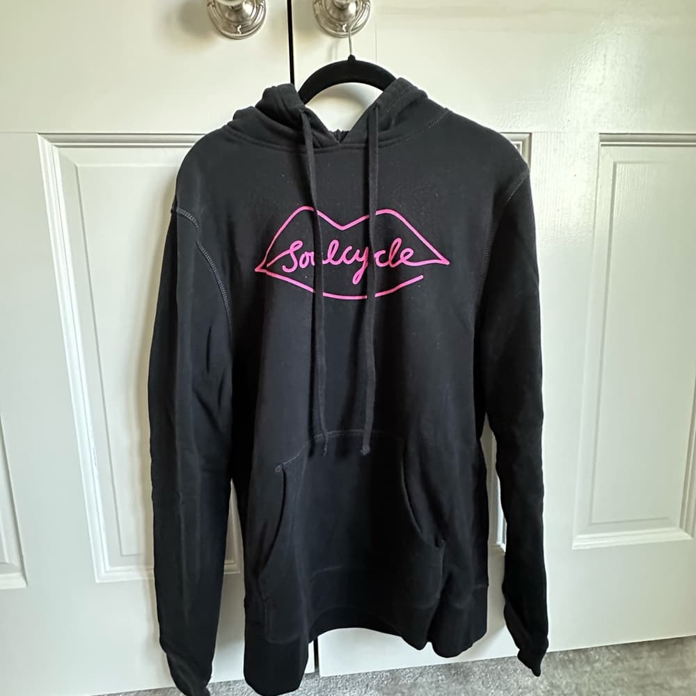 SOUL BY SOULCYCLE Lips Hoodie, Size Small - Thumbnail 2