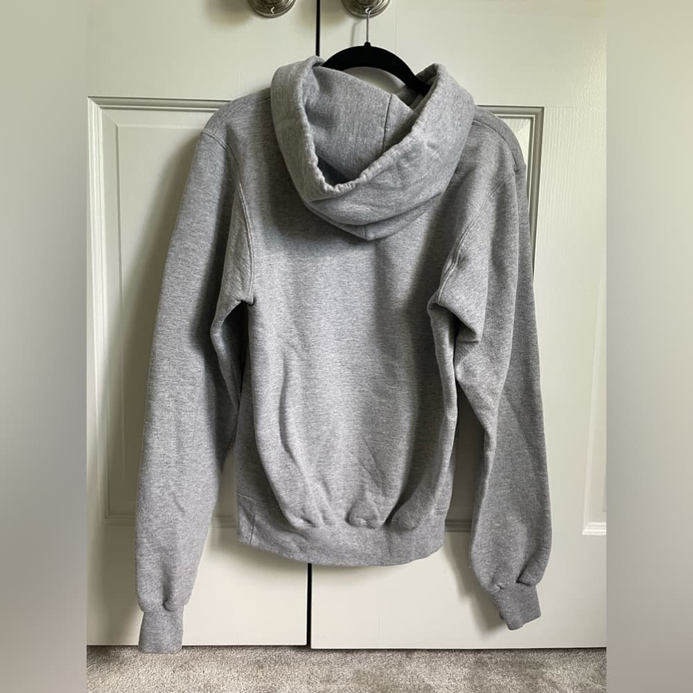 Gray Champion Logo Hoodie - Thumbnail 3
