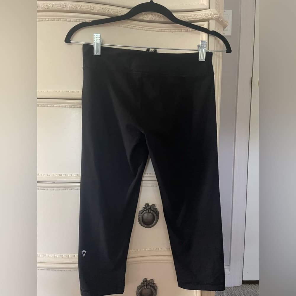 Ivivva Rhythmic Crop Black Leggings Girls 14 - Thumbnail 6