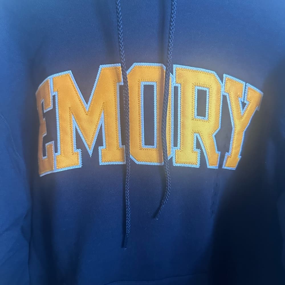 Champion Blue Collegiate Sweatshirt Hoodie - Thumbnail 2