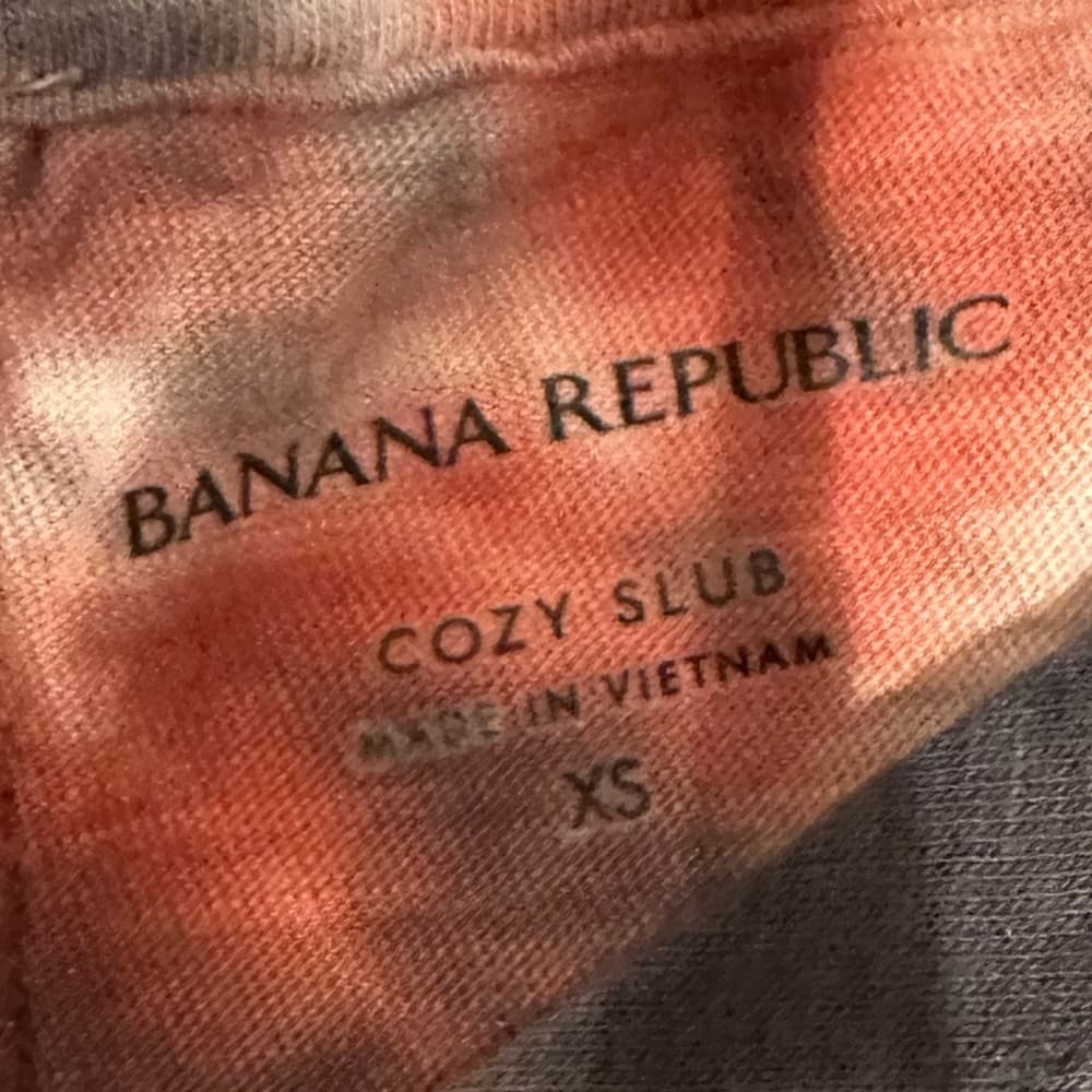 Banana Republic tie dye shirt, Size Small - Thumbnail 3