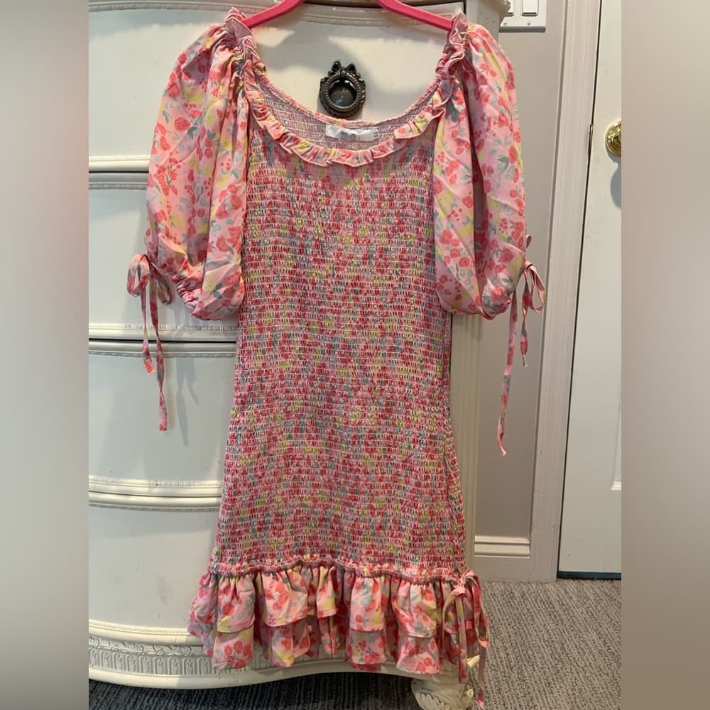 NWT 70/21 Smocked mini dress - Thumbnail 2