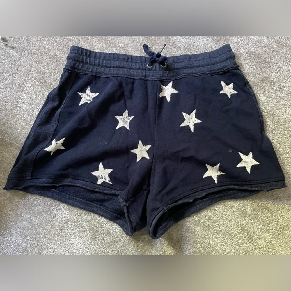 Splendid Embroidered Sweat Shorts - Thumbnail 4