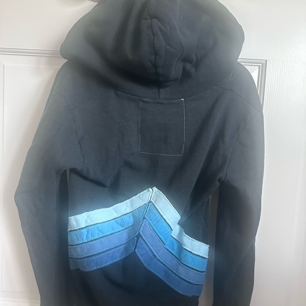 Aviator Nation Gray and Blue Hoodie - Thumbnail 6