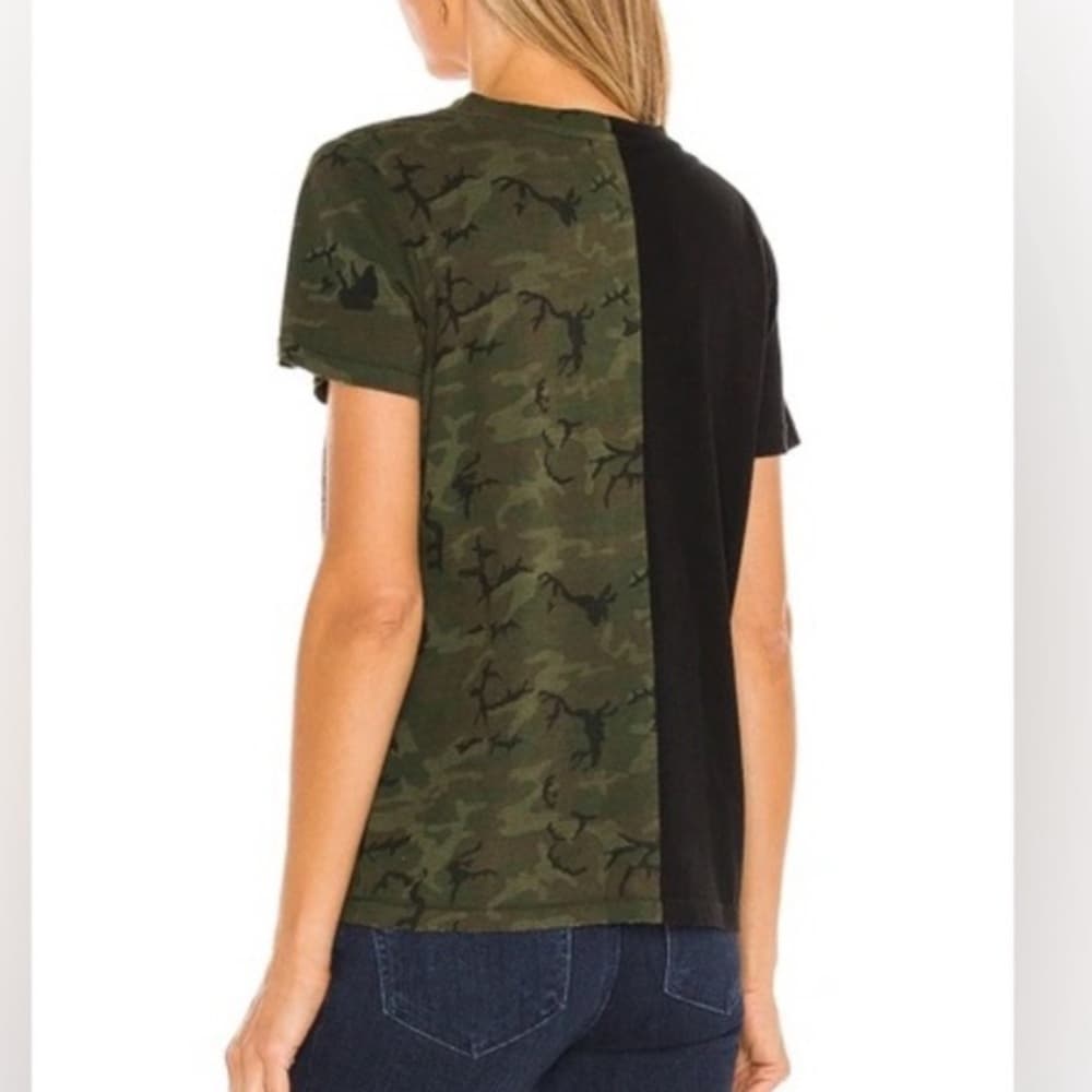 n:PHILANTHROPY Camouflage Black and Green Short Sleeve Tee - Thumbnail 4
