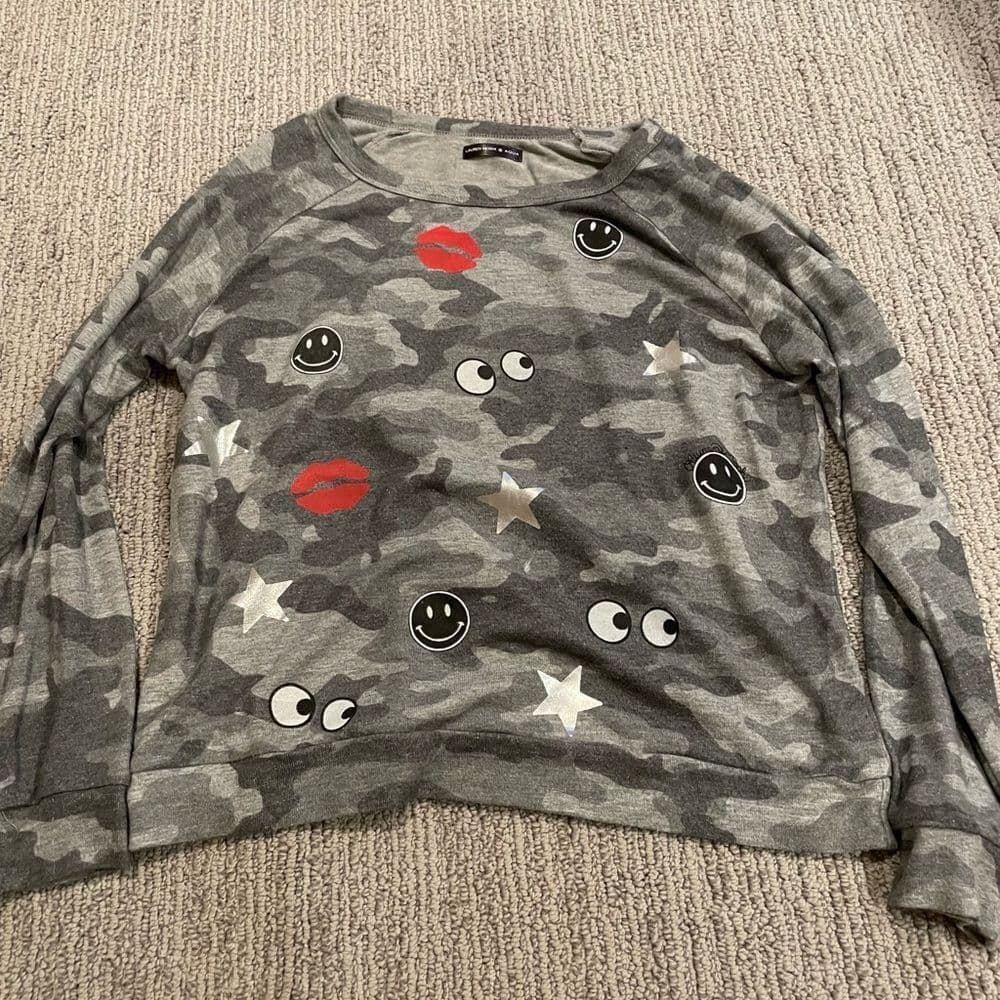 Lauren Moshi X Aqua printed sweatshirt - Thumbnail 2