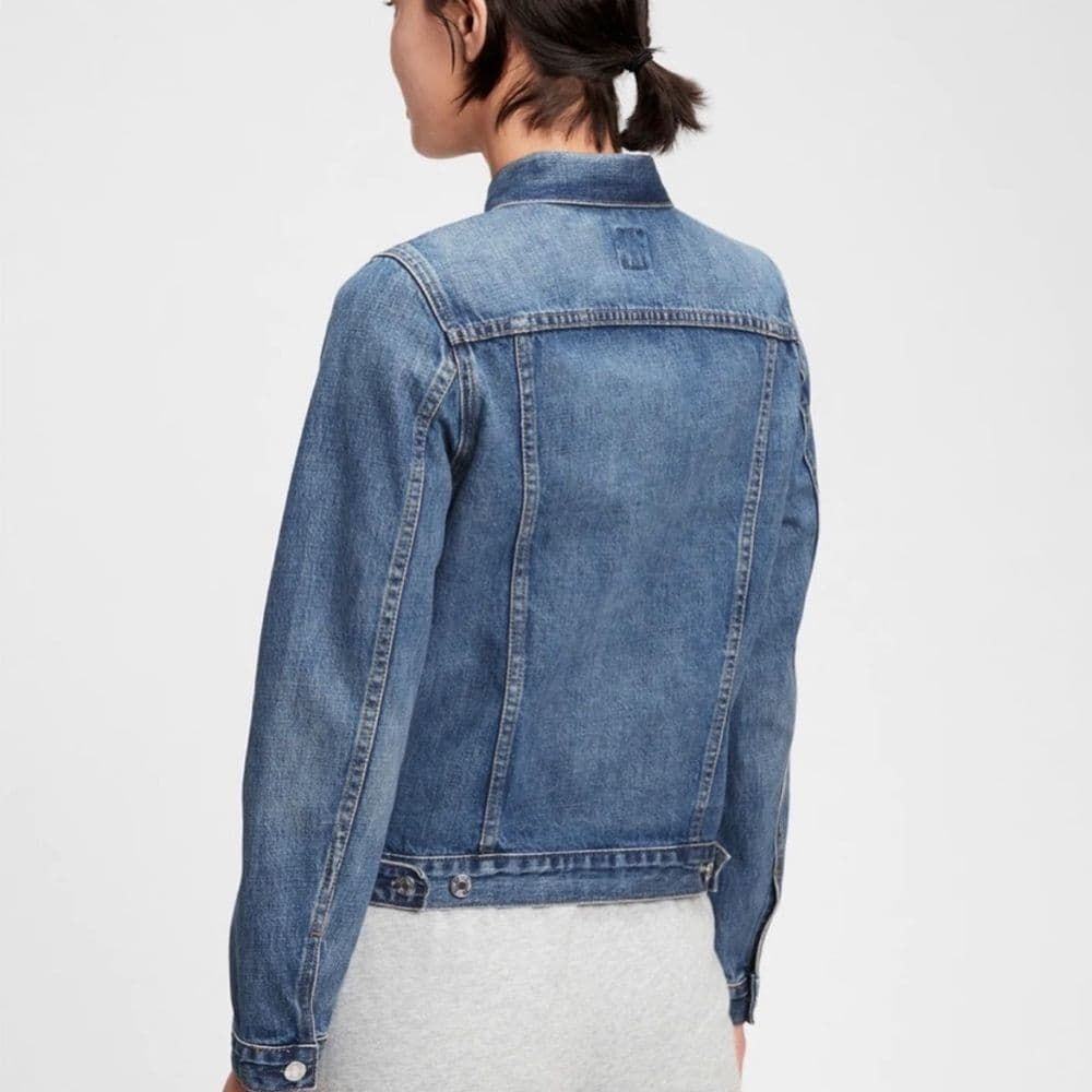 Gap 1969 Moderate Distressed Jean Jacket - Thumbnail 2