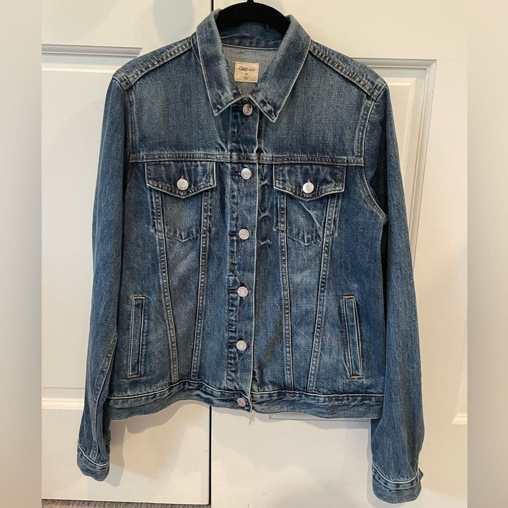 Gap 1969 Moderate Distressed Jean Jacket - Thumbnail 3
