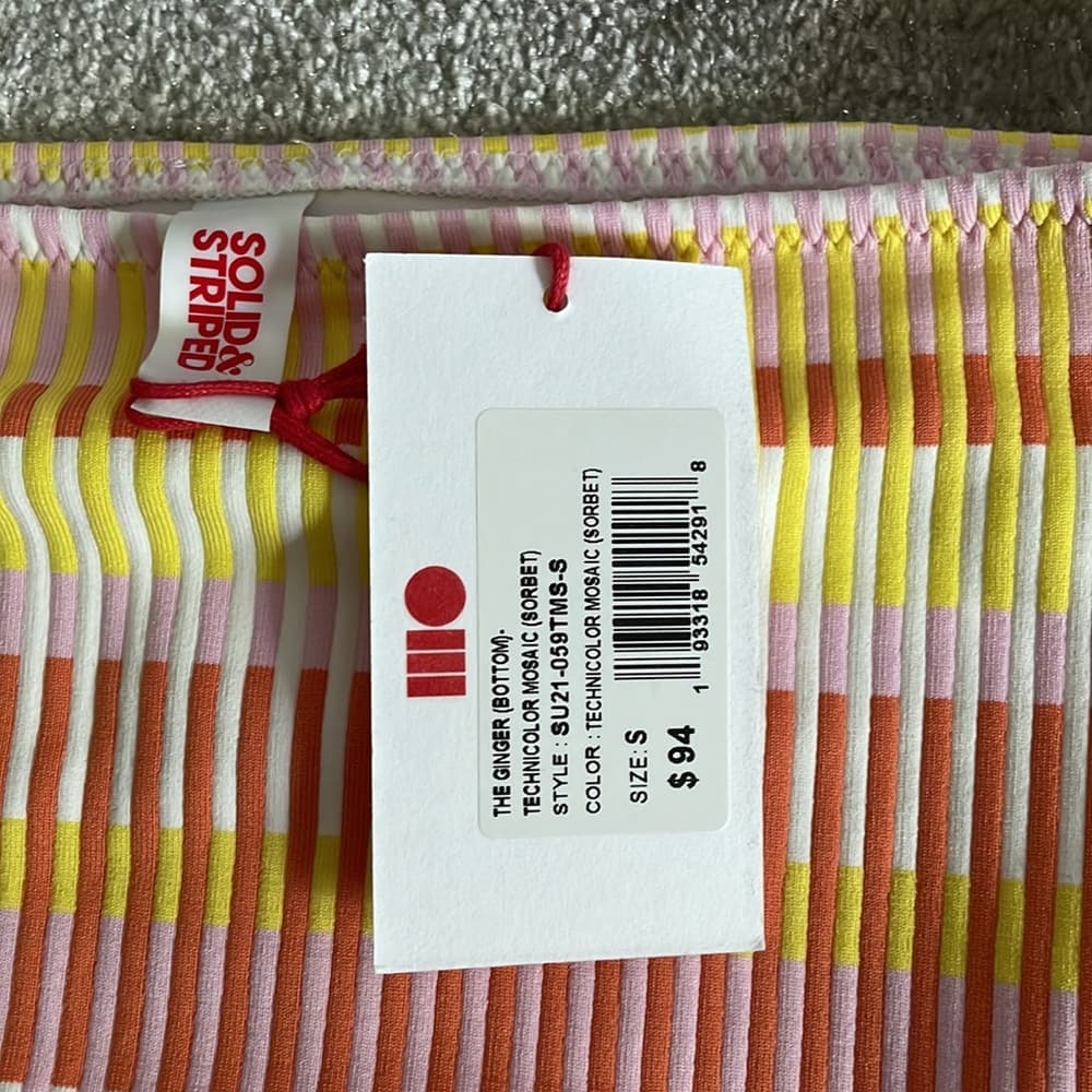 NWT Solid and Striped Ginger Top and Bottom - SOLD AS SET - Thumbnail 6