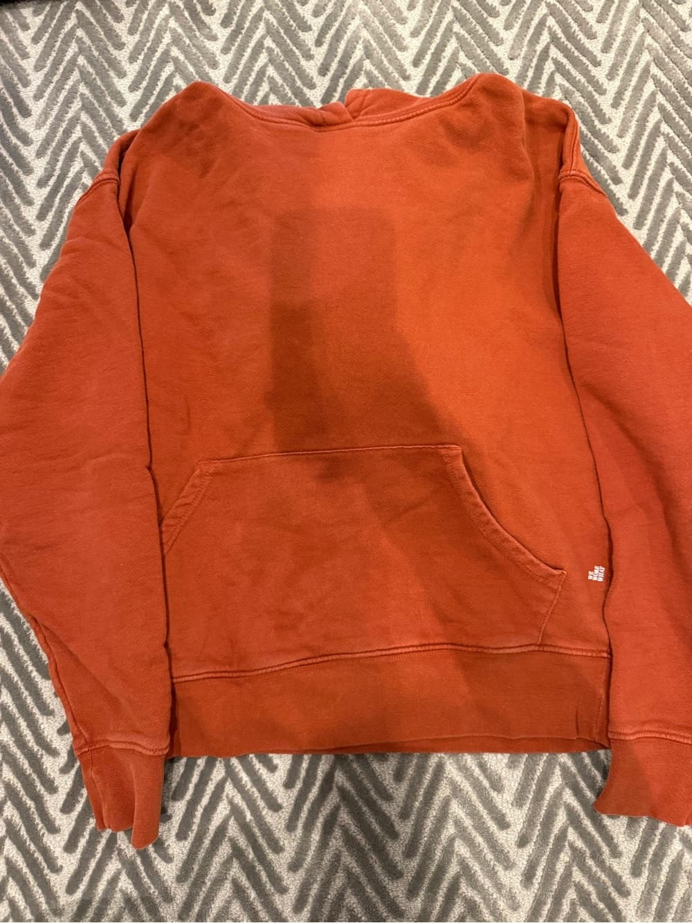 WeWoreWhat Burnt Orange Crewneck Sweatshirt - Thumbnail 2