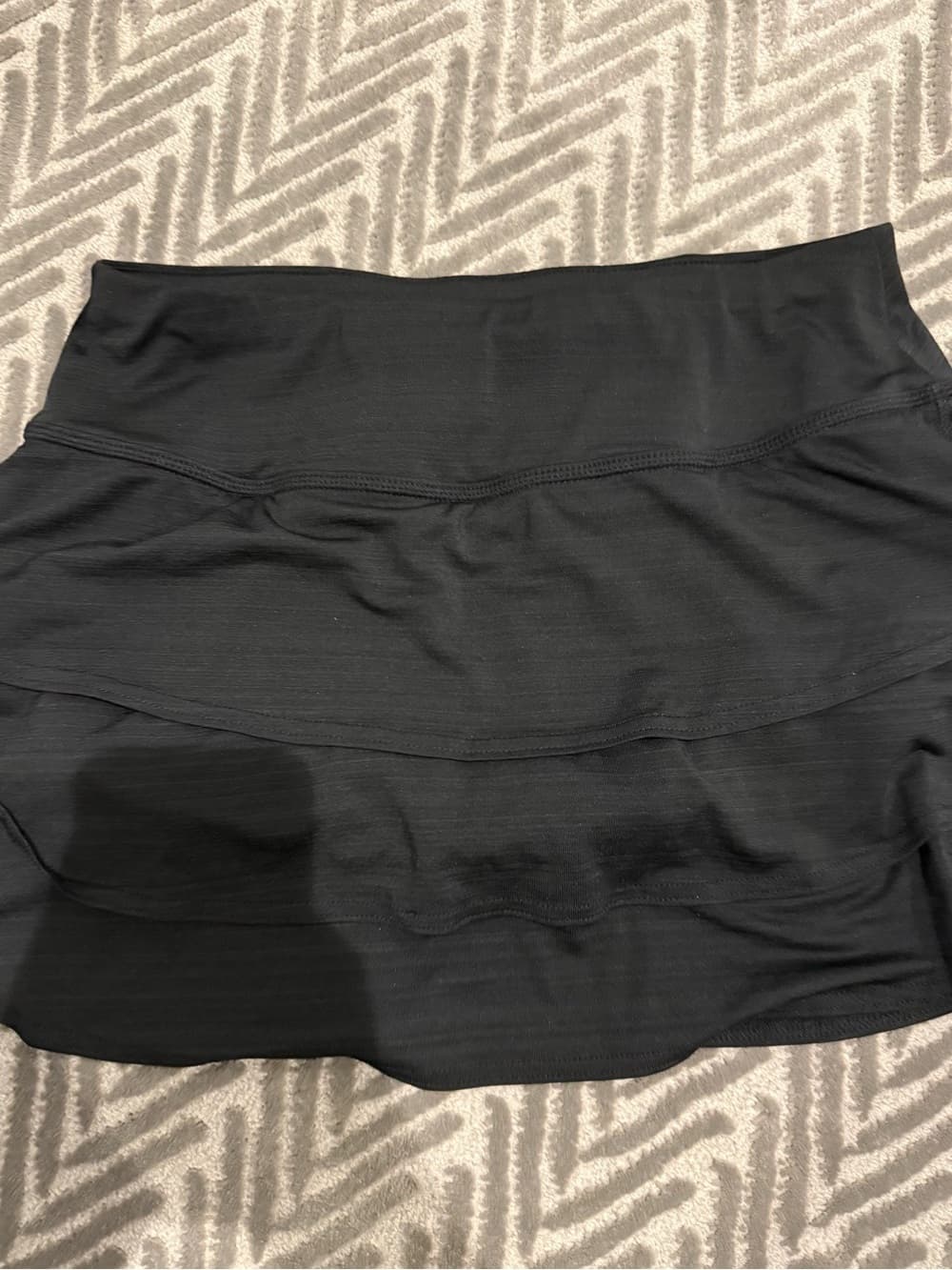 Athleta Black Tiered Tennis Skort - Thumbnail 4