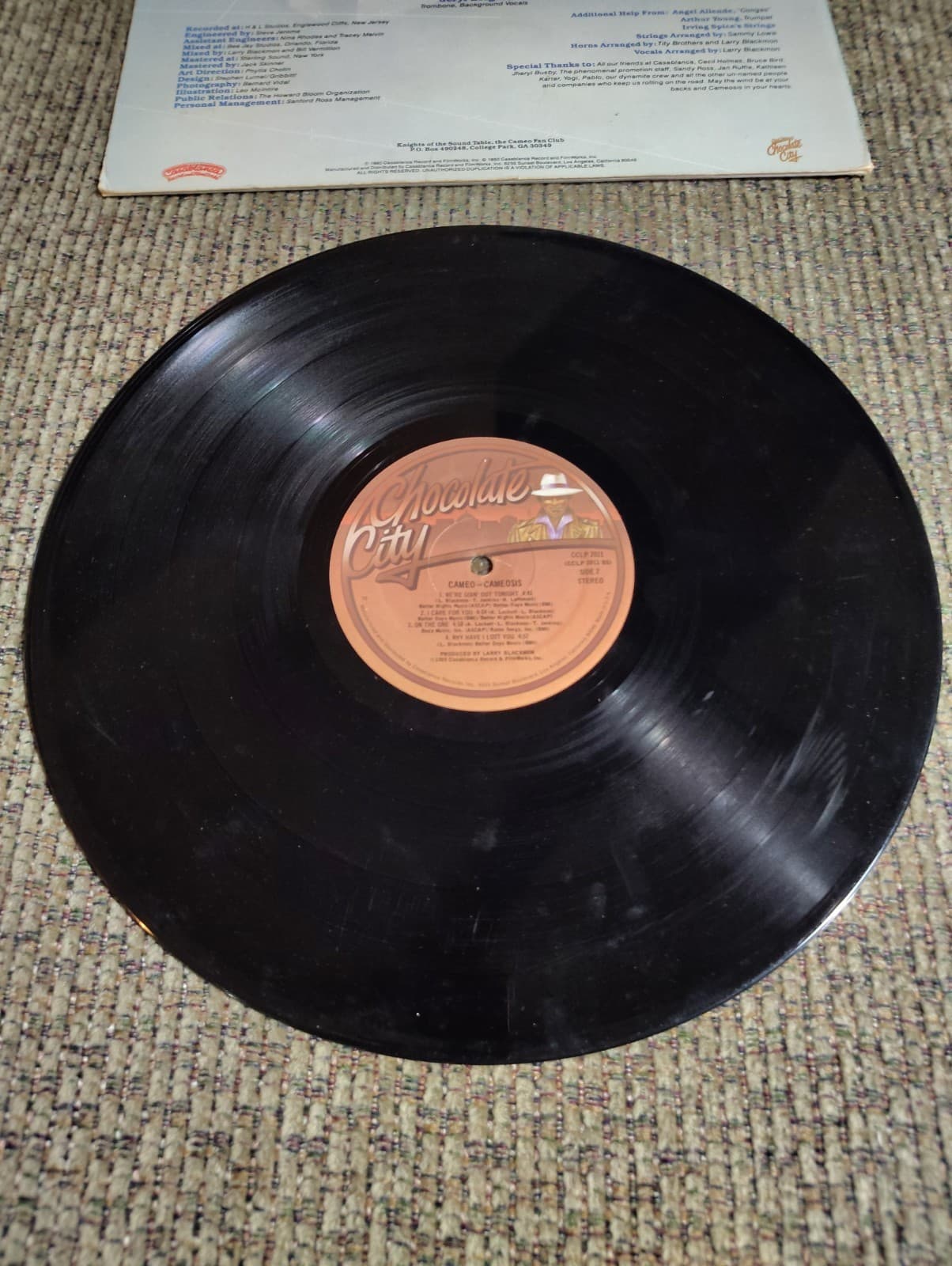 Cameo Cameosis LP 1980 Chocolate City 1st Funk Soul Vinyl CCLP 2011 VG/VG - Thumbnail 5