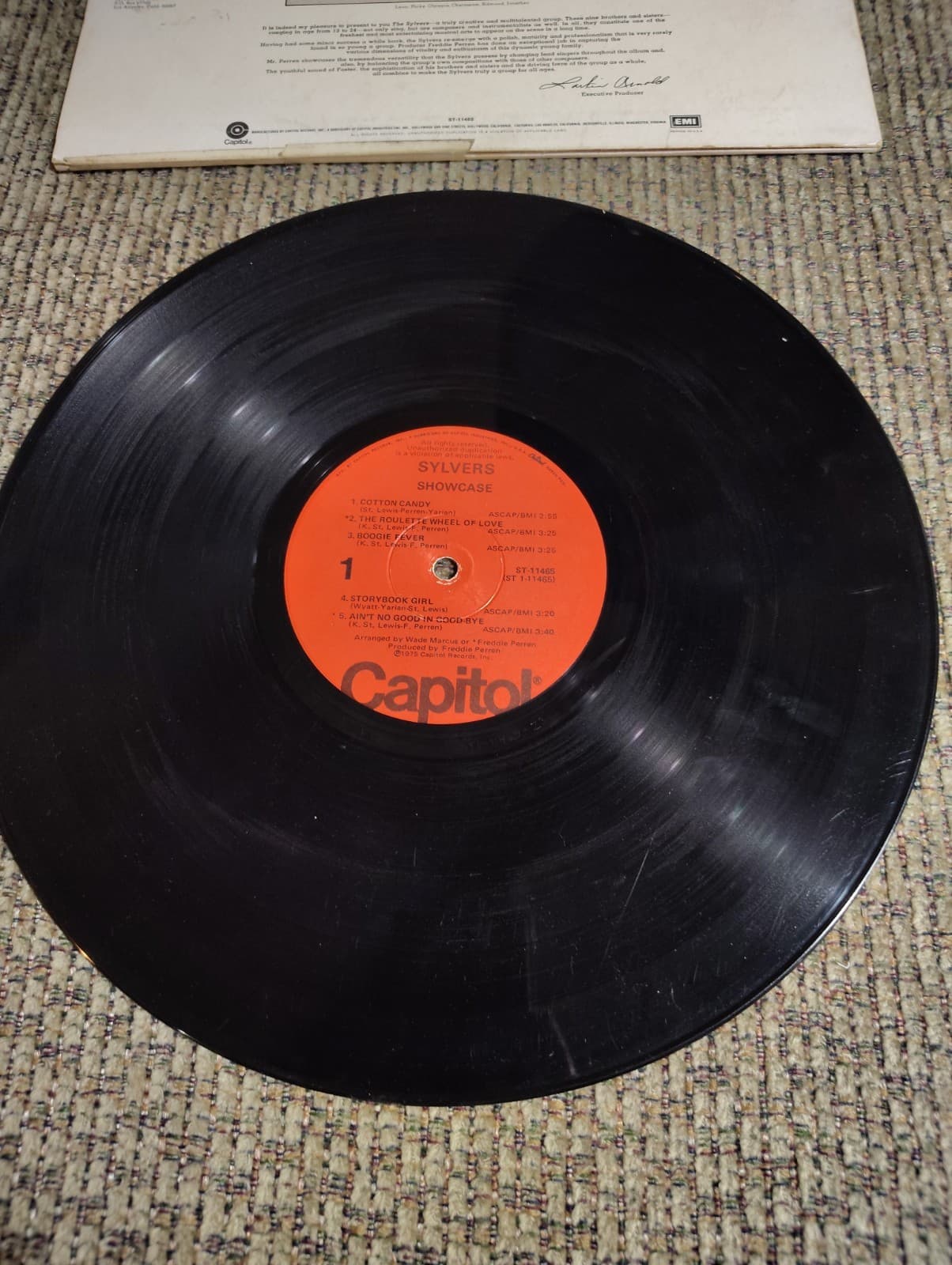 The Sylvers- SHOWCASE Vinyl Records ST-11465 1976 VG+/VG+ - Thumbnail 6