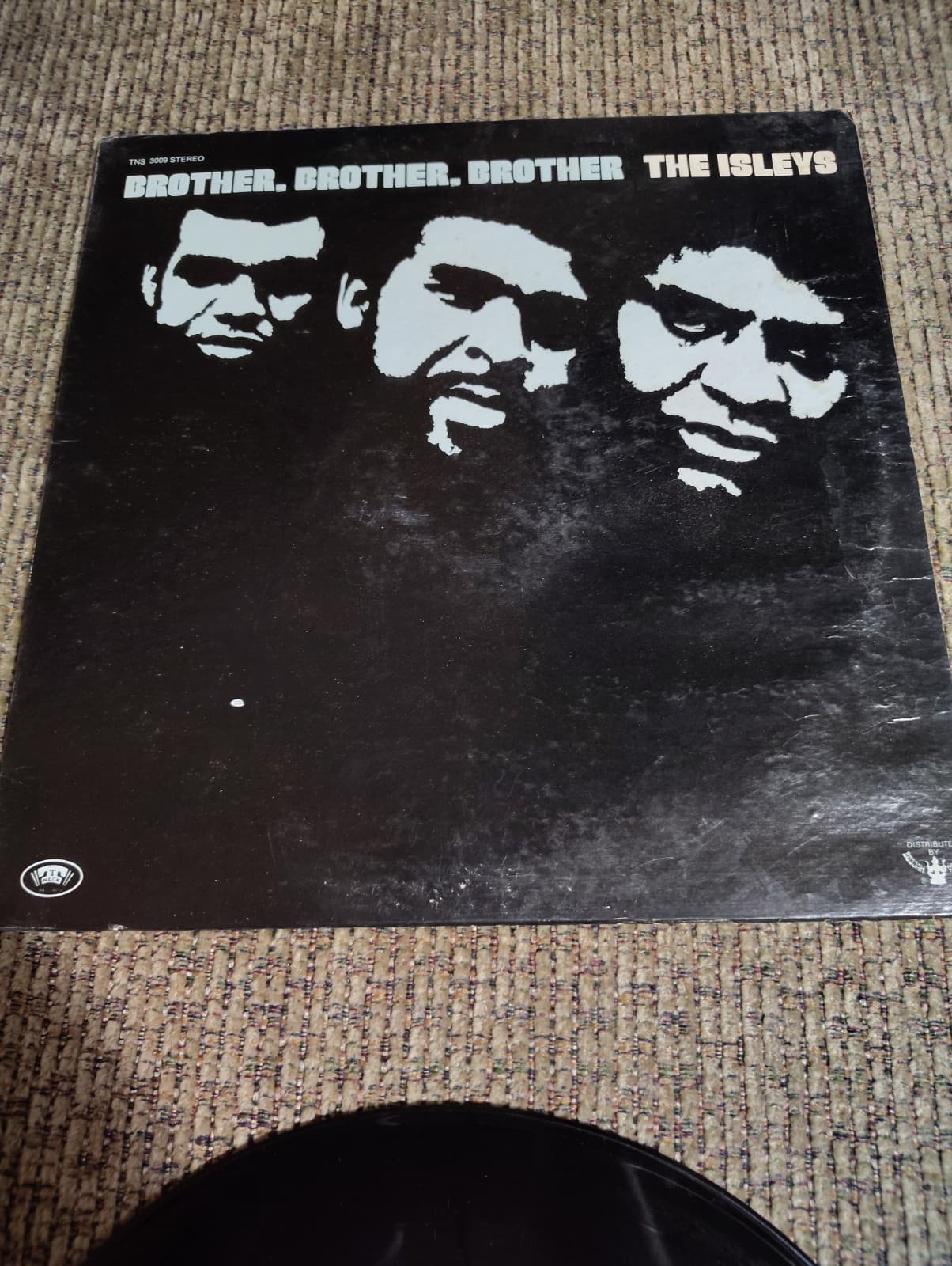 The Isleys Brother Brother Brother Vinyl LP Stereo Used Slight Damage - Thumbnail 2