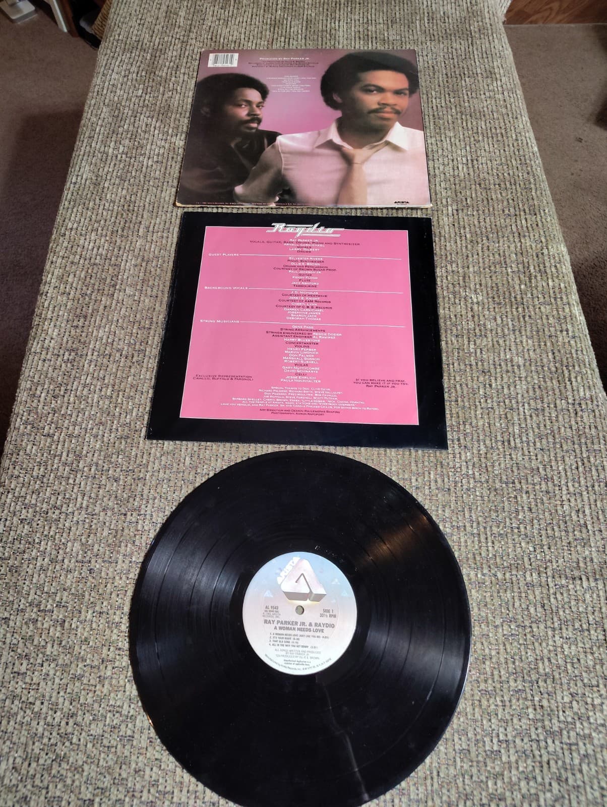 Vintage Vinyl Record - Ray Parker Jr - Raydio - Thumbnail 2