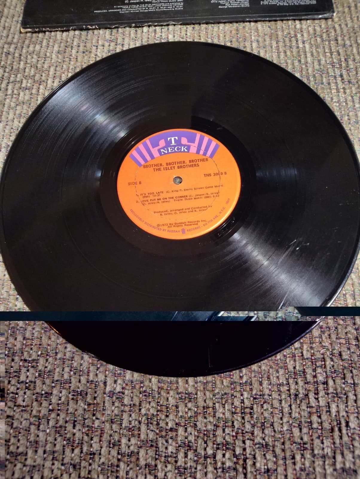 The Isleys Brother Brother Brother Vinyl LP Stereo Used Slight Damage - Thumbnail 6