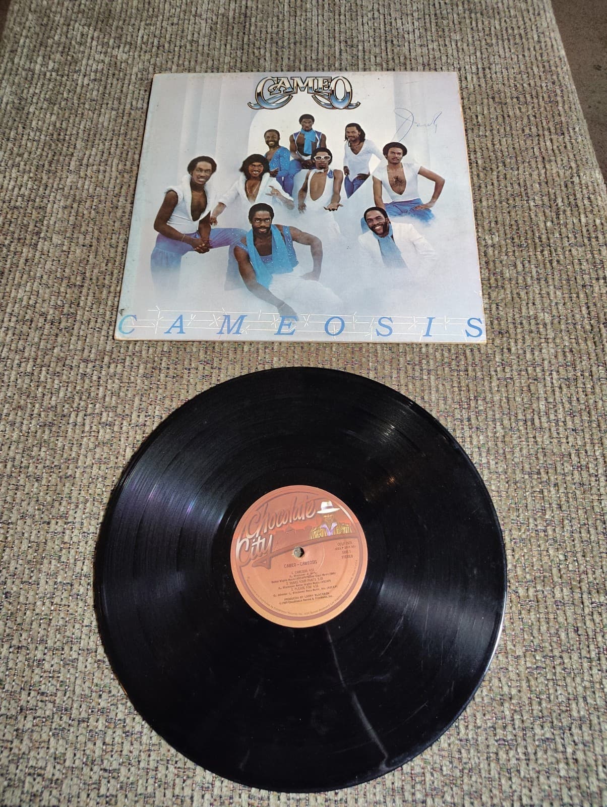 Cameo Cameosis LP 1980 Chocolate City 1st Funk Soul Vinyl CCLP 2011 VG/VG